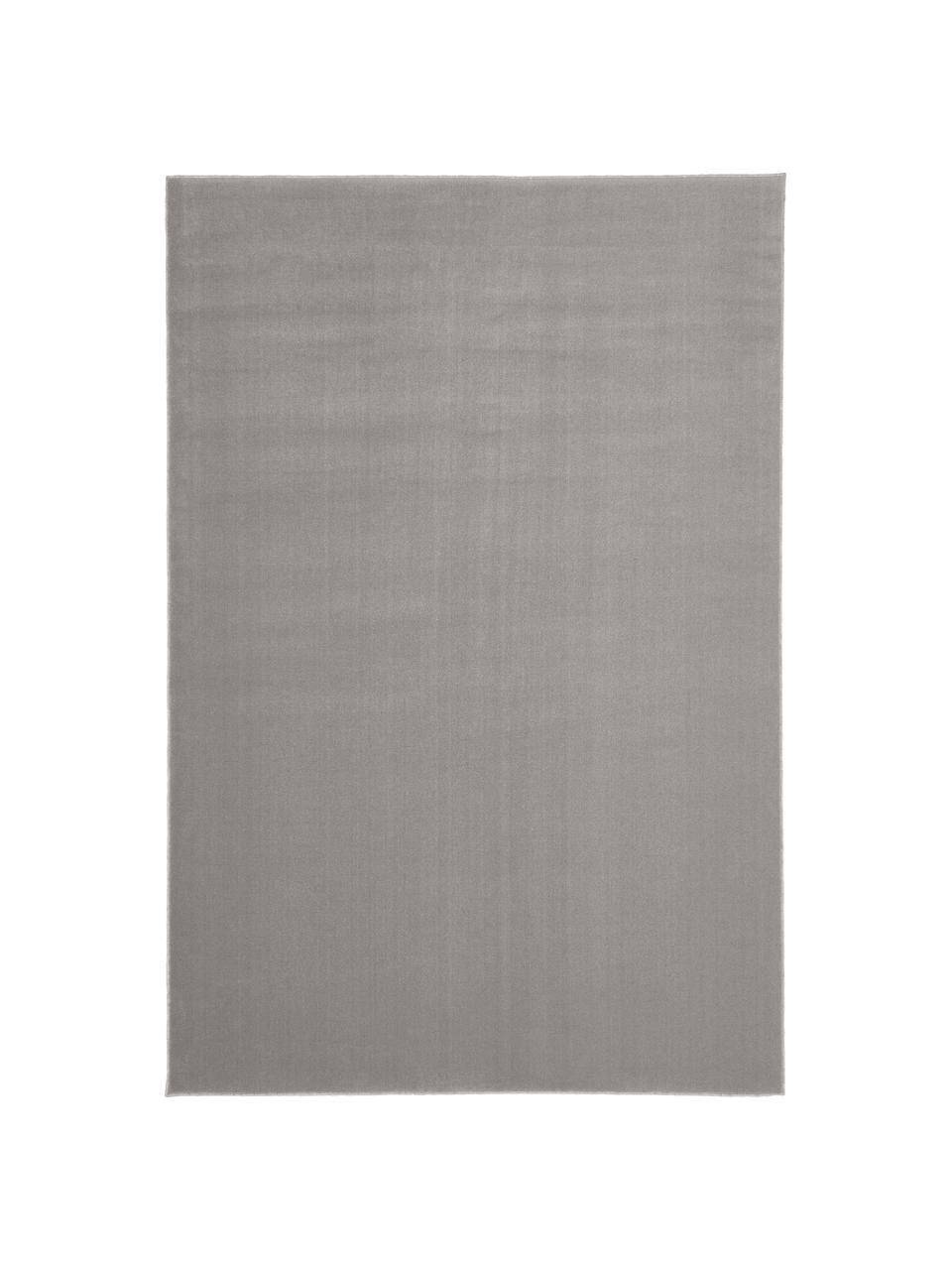 Alfombra de lana Ida, Parte superior: 100% lana, Reverso: 60% yute, 40% poliéster L, Gris, An 80 x L 150 cm (Tamaño XS)