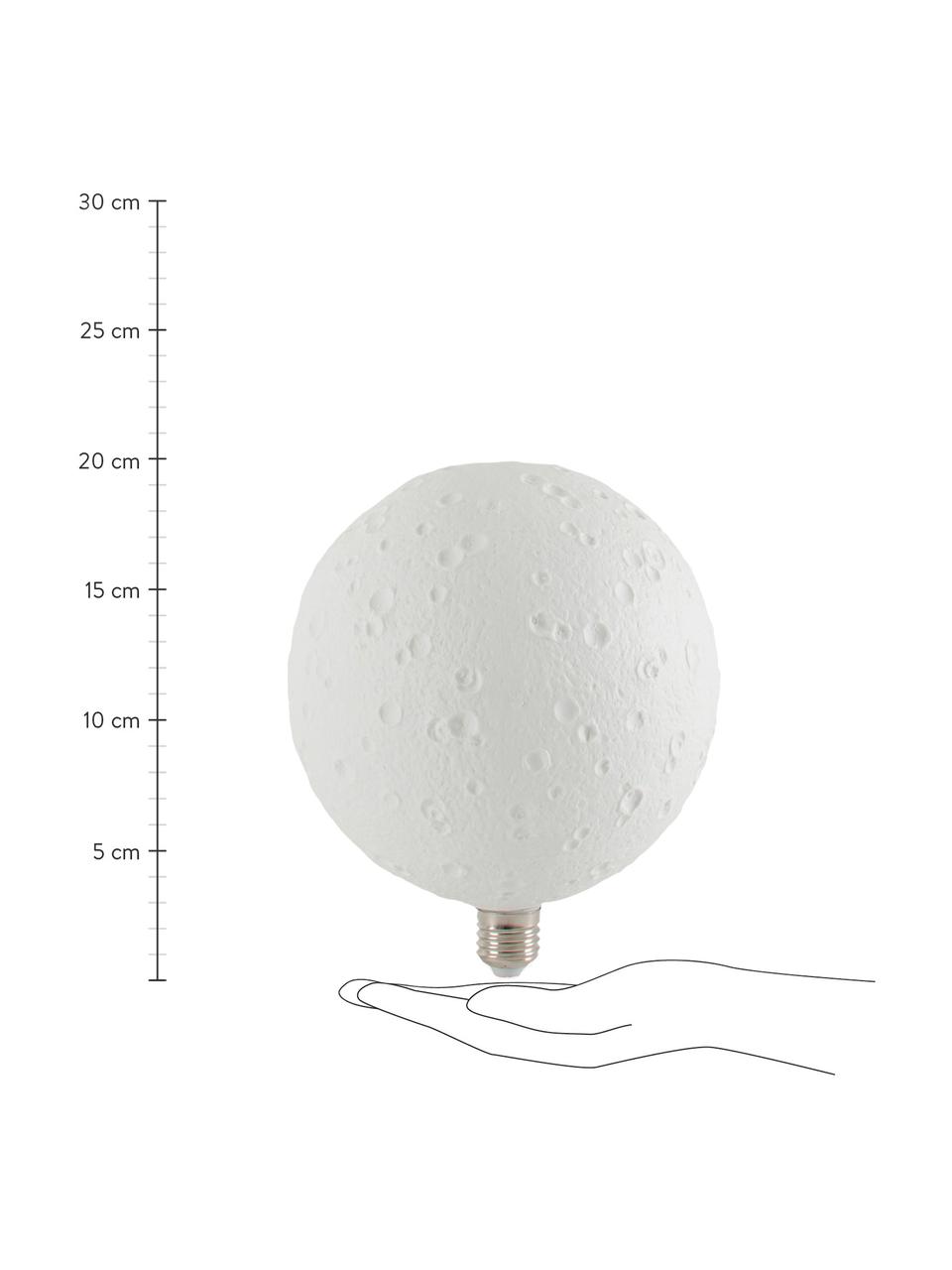 Lampadina E27, 220lm, bianco neutro 1 pz, Paralume: porcellana, Bianco, Ø 18 x Alt. 20 cm