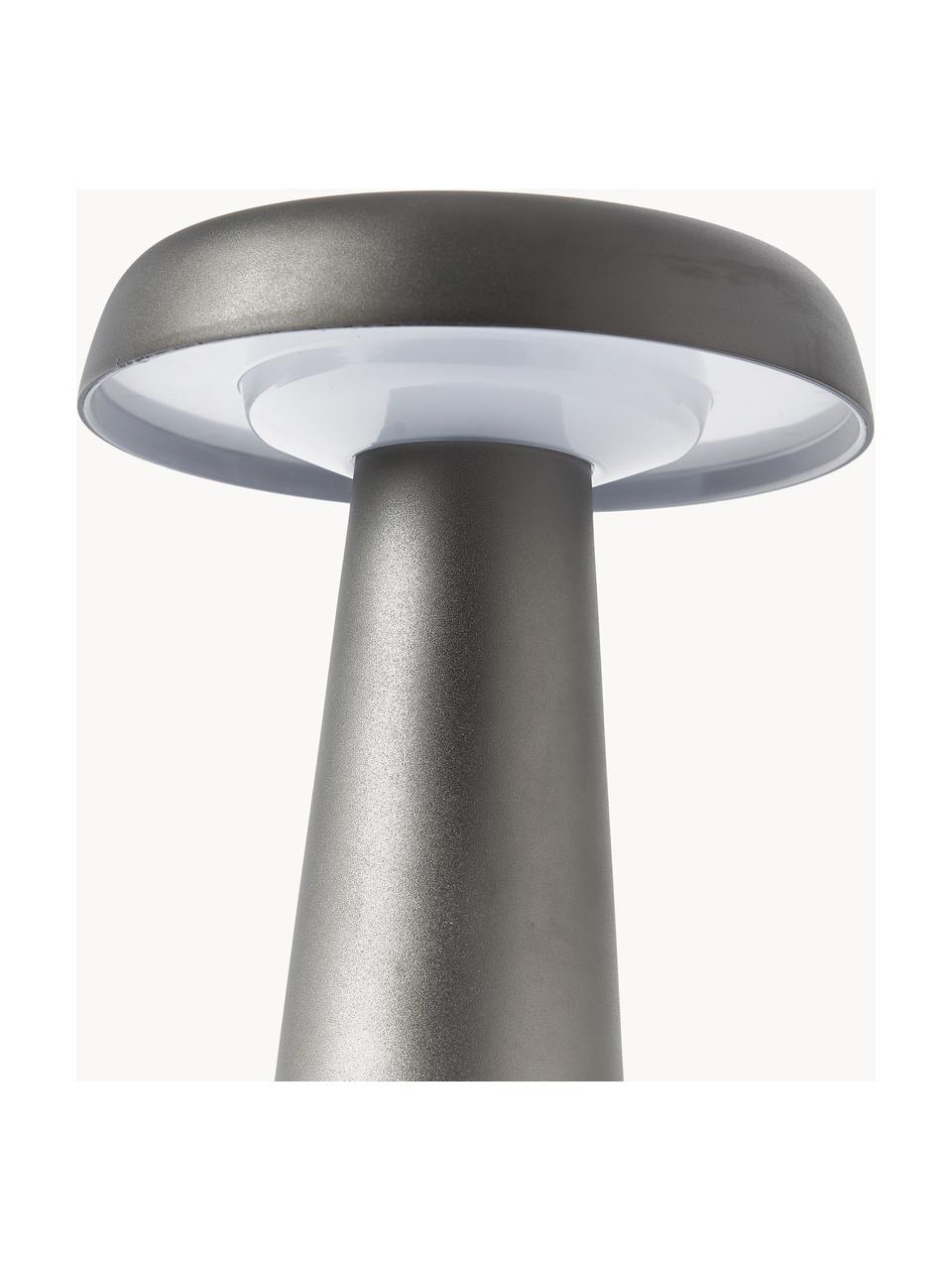 LED-Außentischlampe Arcello, Metall, eloxiert, Anthrazit, Ø 14 x H 25 cm