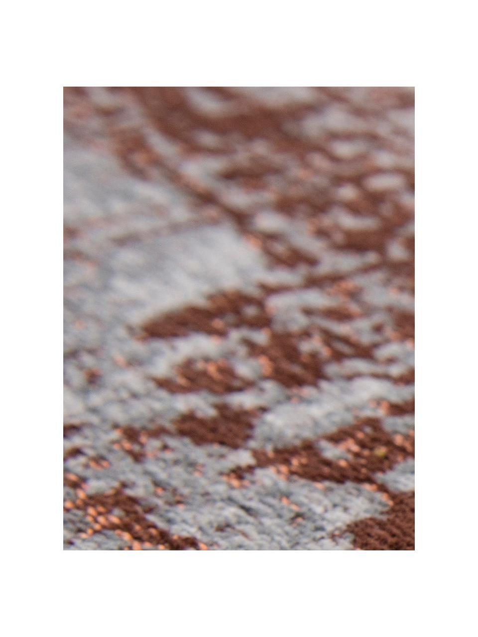 Dywan Griff, Terakota, odcienie szarego, S 140 x D 200 cm (Rozmiar S)