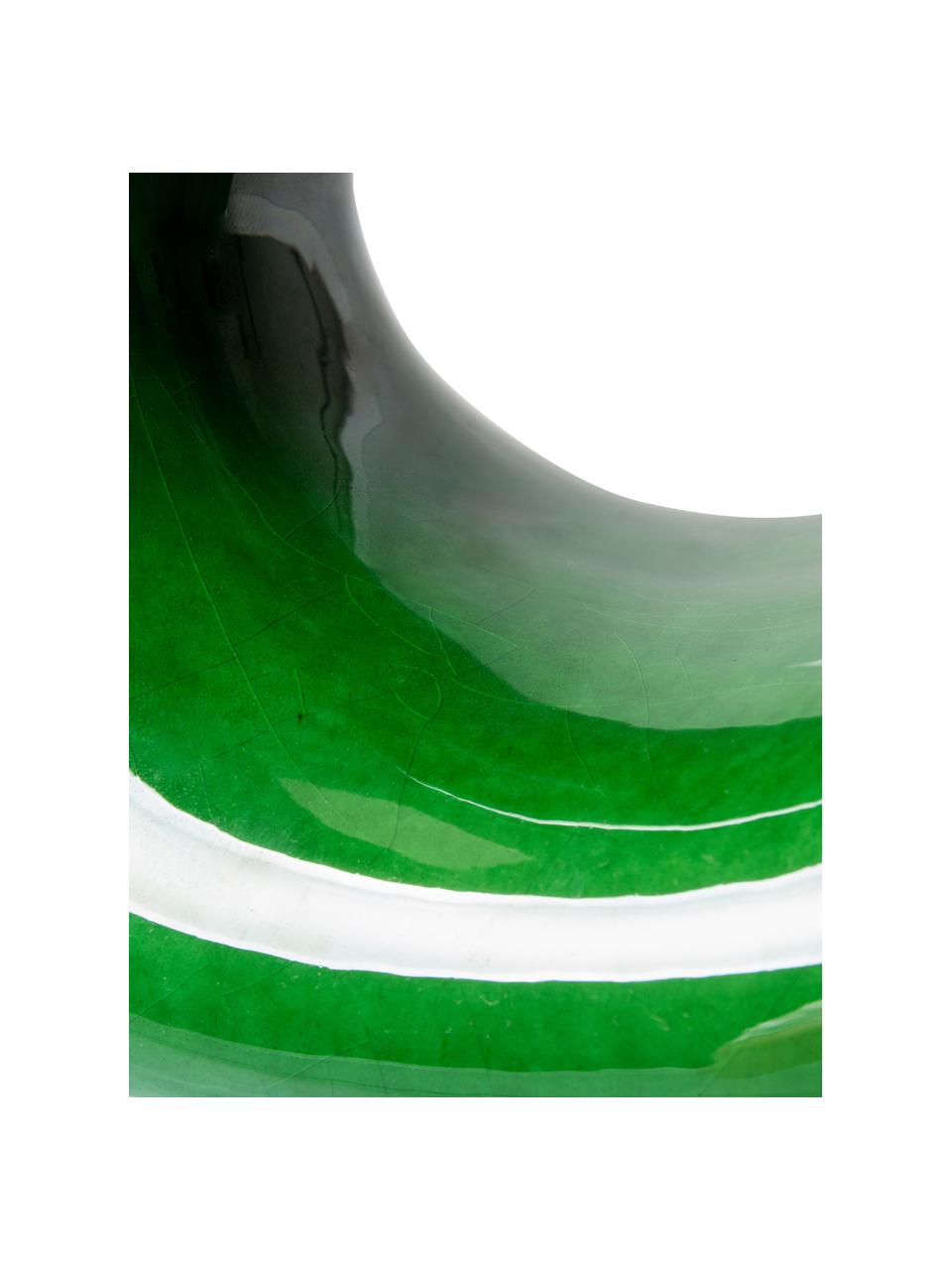 Pieza decorativa de gres Objects, Cerámica de gres, Verde, An 19 x Al 29 cm