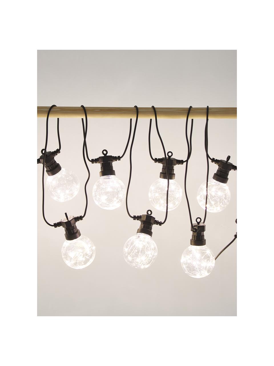 Světelný LED řetěz Crackle Chain, 750 cm, 10 lampionů, Transparentní, D 750 cm