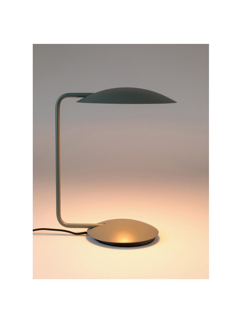 Tischlampe Pixie, Lampenschirm: Metall, pulverbeschichtet, Lampenfuß: Metall, pulverbeschichtet, Grau, B 25 x H 39 cm