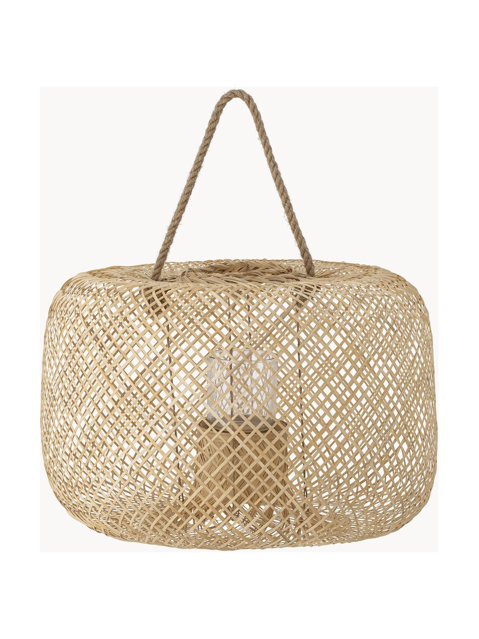 Lanterna in bambù Musu, Beige, Ø 50 x Alt. 32 cm