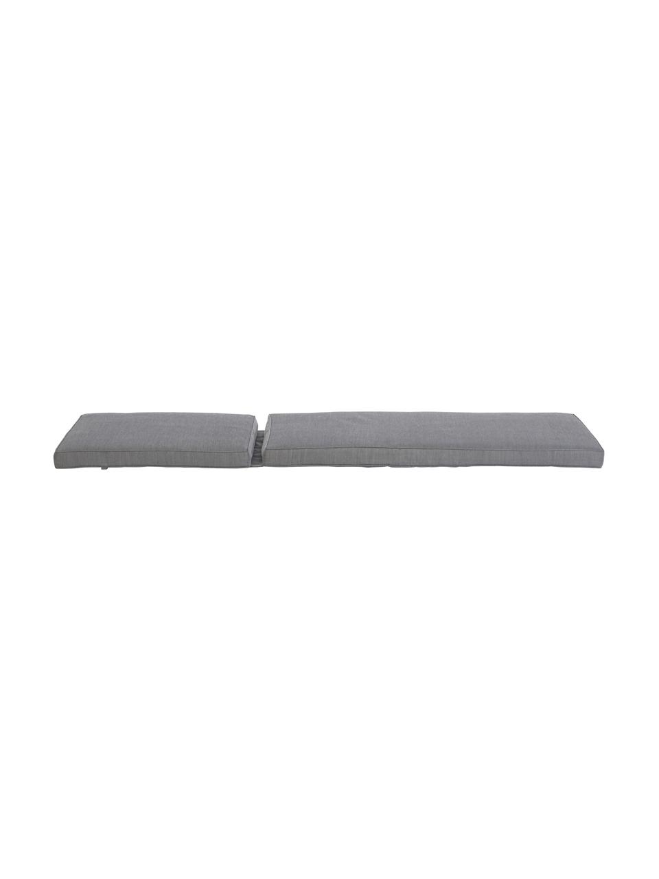 Cojín para silla Somerset, Tapizado: poliéster, Gris, negro, An 64 x L 200 cm