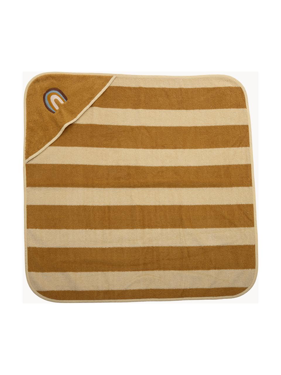 Ręcznik z bawełny dla dzieci Agnes, Jasny brązowy, beżowy, S 78 x D 78 cm