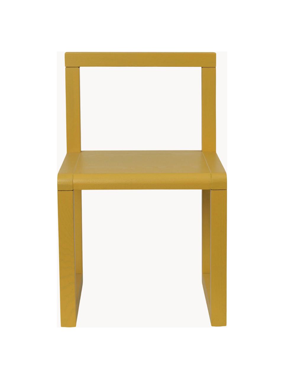 Chaise en bois pour enfant Little Architect, Bois de frêne, placage en frêne, MDF

Ce produit est fabriqué à partir de bois certifié FSC® issu d'une exploitation durable, Jaune moutarde, larg. 32 x prof. 30 cm