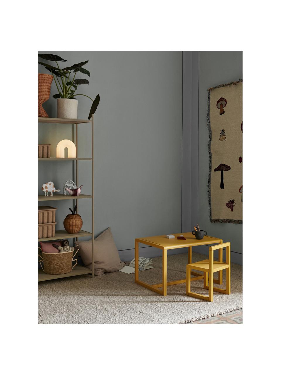 Chaise en bois pour enfant Little Architect, Bois de frêne, placage en frêne, MDF

Ce produit est fabriqué à partir de bois certifié FSC® issu d'une exploitation durable, Jaune moutarde, larg. 32 x prof. 30 cm