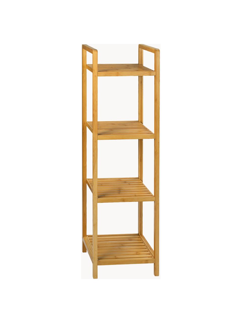 Libreria in legno di bambù Tier, Legno di bambù, Legno di bambù, Larg. 31 x Alt. 104 cm