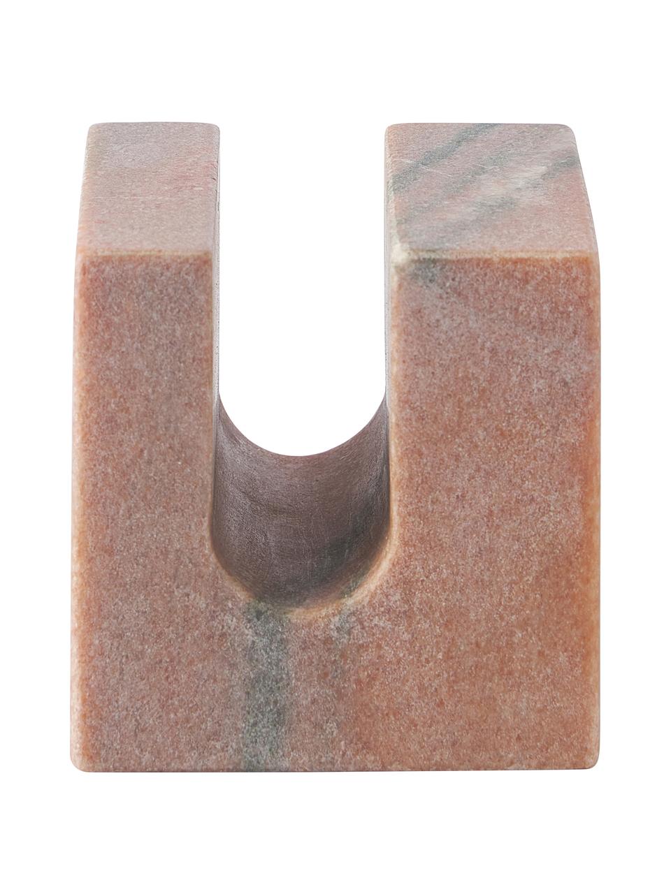 Oggetto decorativo in marmo Kai, Marmo, Terracotta, marmorizzato, Larg. 9 x Alt. 9 cm