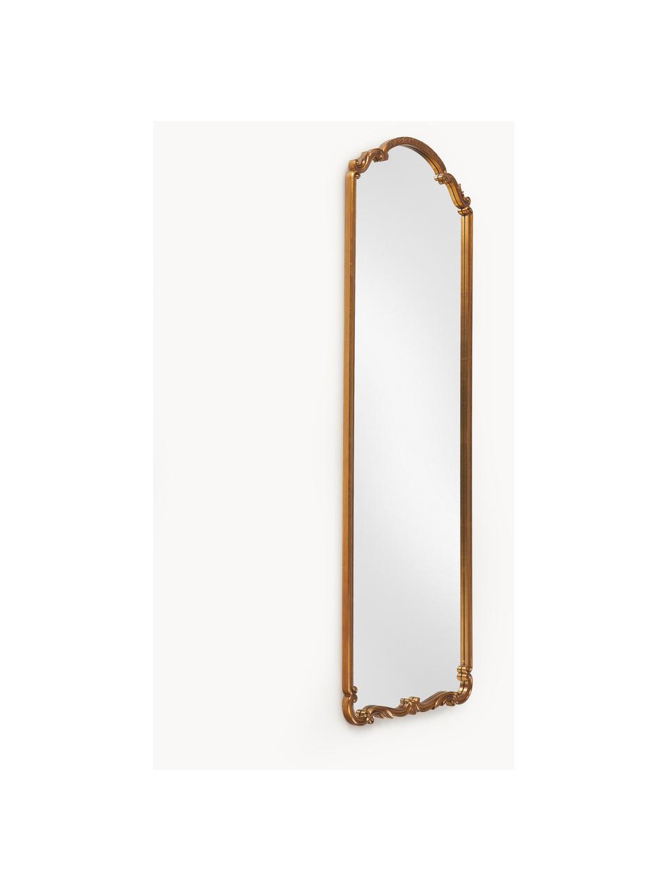 Barock-Wandspiegel Francesca, Rahmen: Mitteldichte Holzfaserpla, Rückseite: Mitteldichte Holzfaserpla, Spiegelfläche: Spiegelglas Dieses Produk, Goldfarben, B 56 x H 165 cm