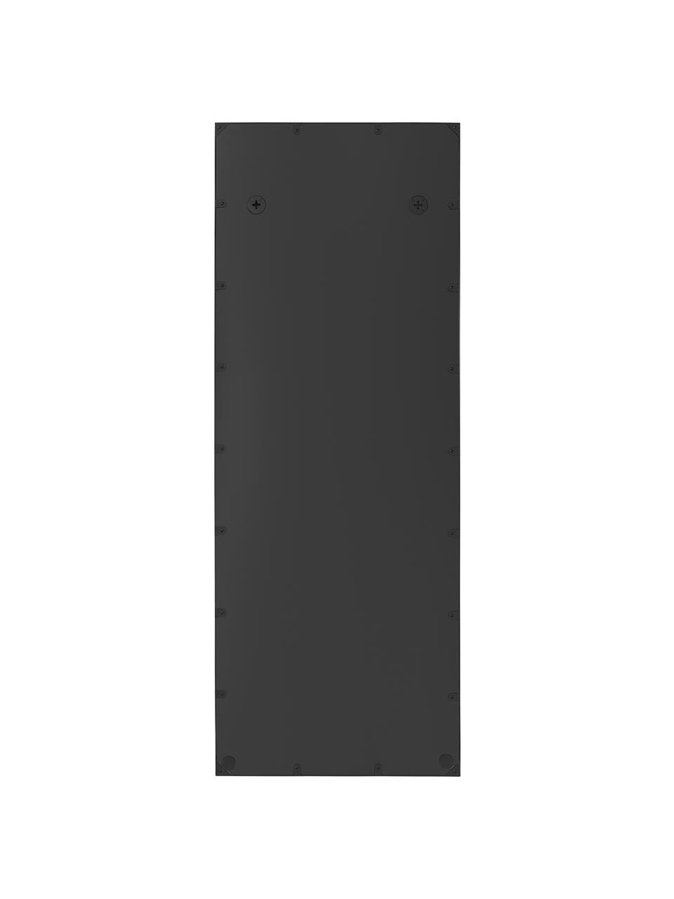 Lustro z metalową ramą Cato, Czarny, S 60 x W 160 cm