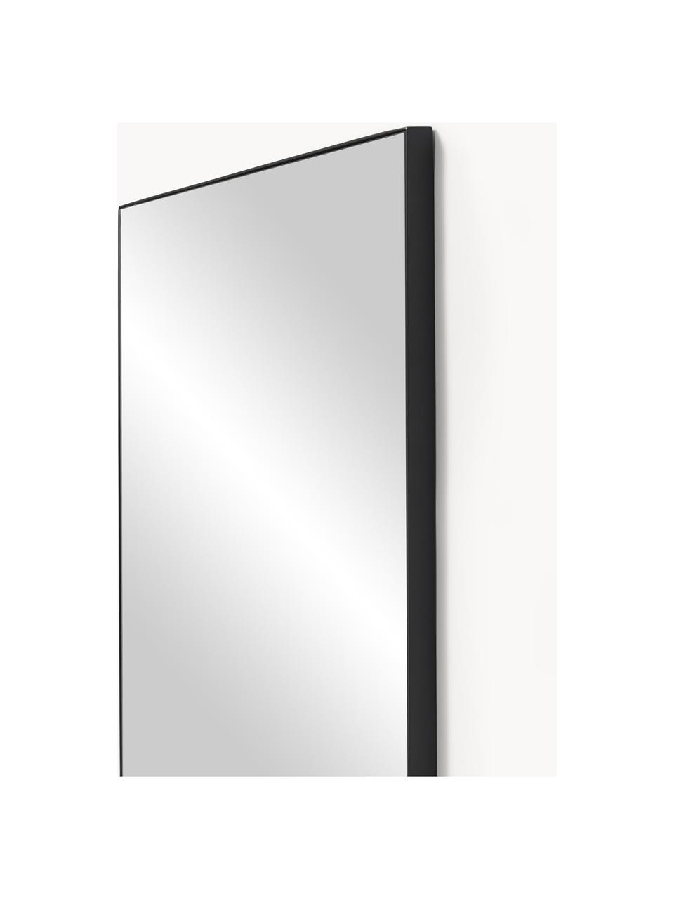 Grand miroir intégral Cato, Noir, larg. 60 x haut. 160 cm