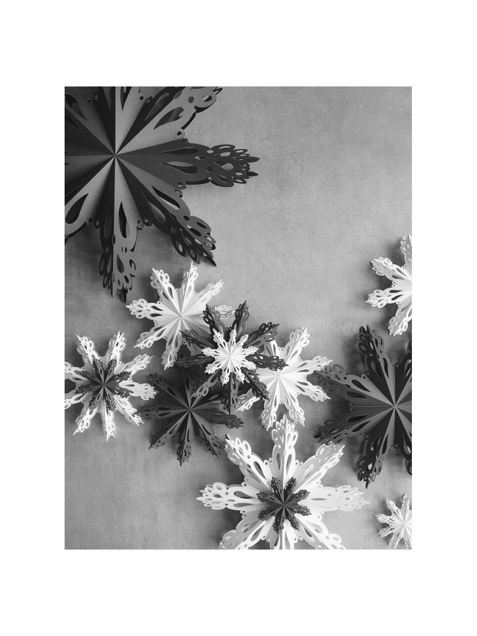 Ozdoba choinkowa Snowflake, Papier, Szaroniebieski, Ø 30 cm