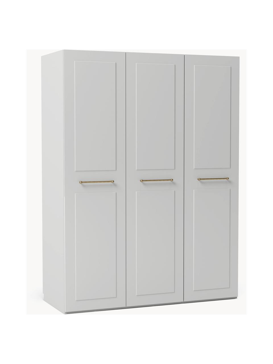 Modulárna šatníková skriňa Charlotte, šírka 150 cm, niekoľko variantov, Sivá, Classic, Š 150 x V 236 cm