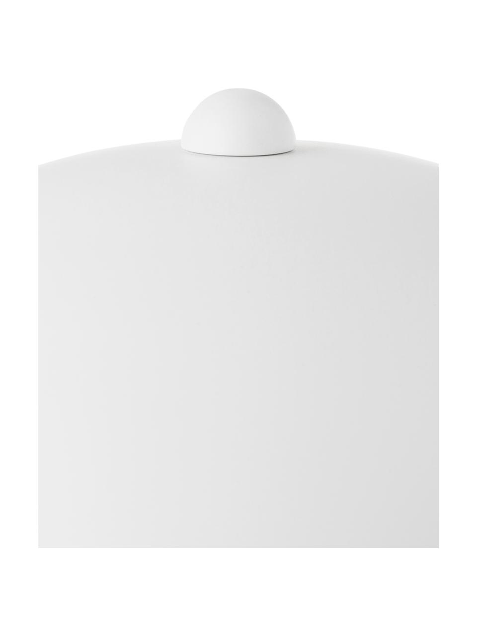 Malá stolní lampa v retro stylu Walter, Matná bílá, Ø 25 cm, V 34 cm