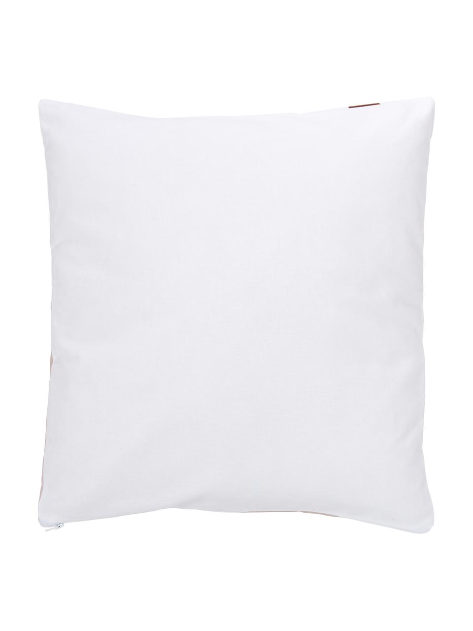 Kissenhülle Opoku mit sommerlichem Motiv aus Bio-Baumwolle, 100% Bio-Baumwolle, GOTS-zertifiziert, Mehrfarbig, B 45 x L 45 cm