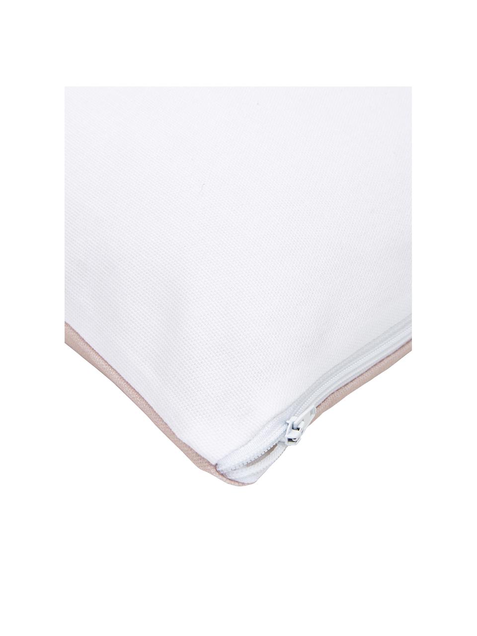Kussenhoes Opoku met zomers motief van biokatoen, 100% biokatoen, GOTS-gecertificeerd, Multicolour, B 45 x L 45 cm