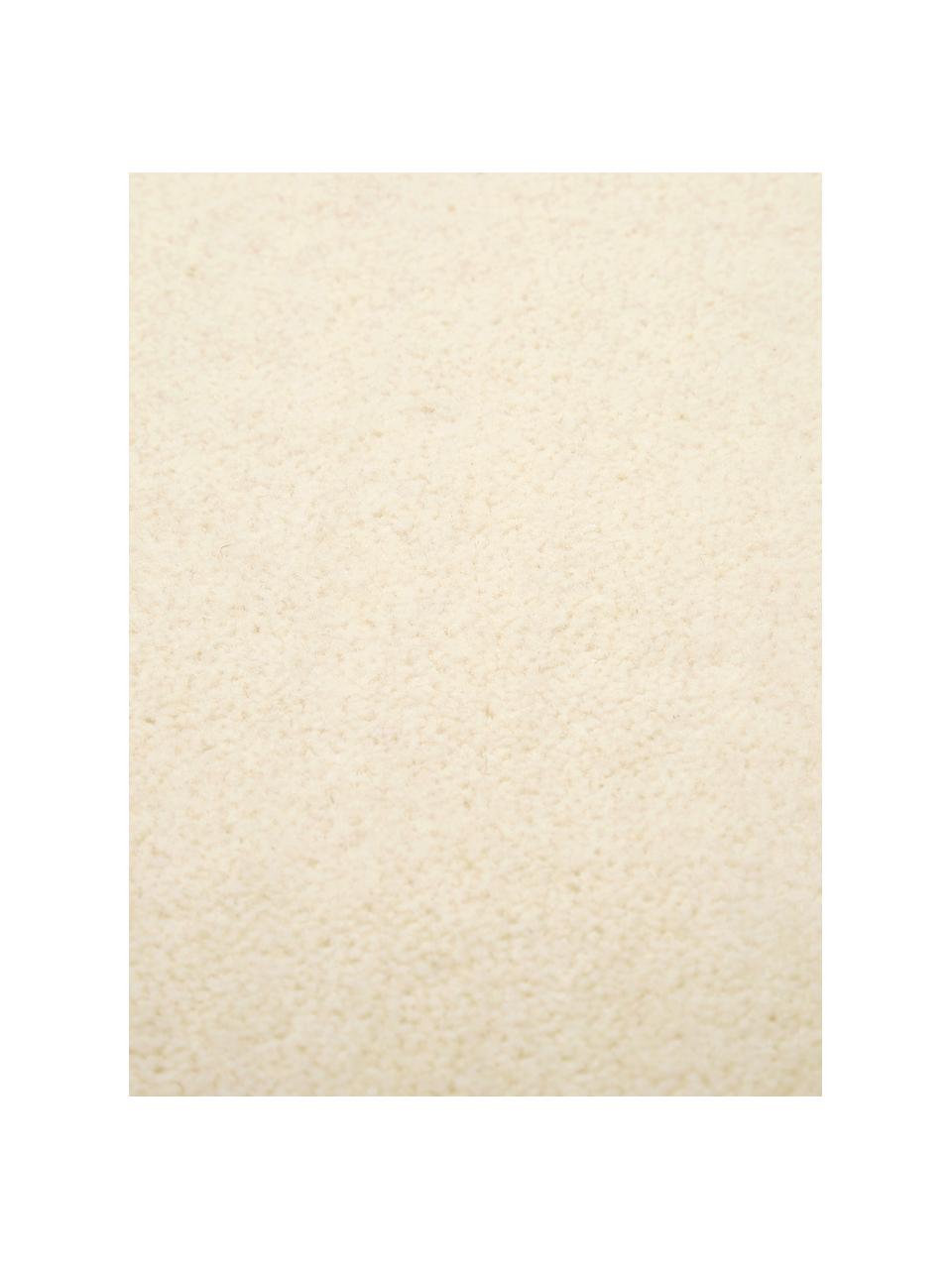 Wollen vloerkleed Ida in beige, Bovenzijde: 100% wol, Onderzijde: 60% jute, 40% polyester B, Beige, B 160 x L 230 cm (maat M)