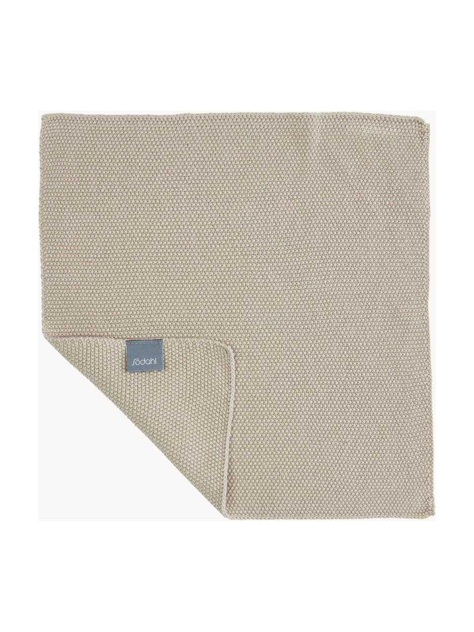 Baumwoll-Spültücher Soft, 3 Stück, 100 % Baumwolle, Hellbeige, B 29 x L 30 cm