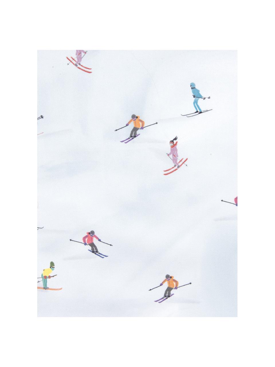 Funda de cojín Ski diseño Kera Till, 100% algodón, Azul claro, An 40 x L 40 cm