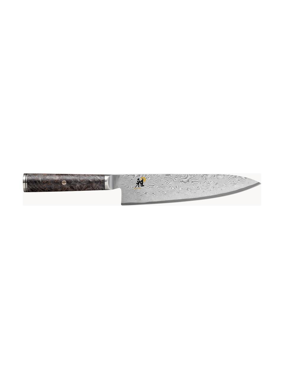 Cuchillo Gyutoh Miyabi, Plateado, greige, L 34 cm