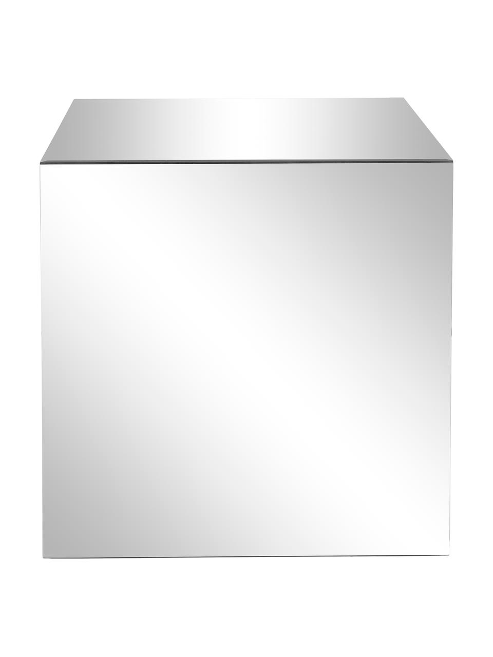 Stolik pomocniczy z lustrzaną powierzchnią Luxury, Korpus: płyta pilśniowa średniej , Szkło lustrzane, S 45 x G 45 cm