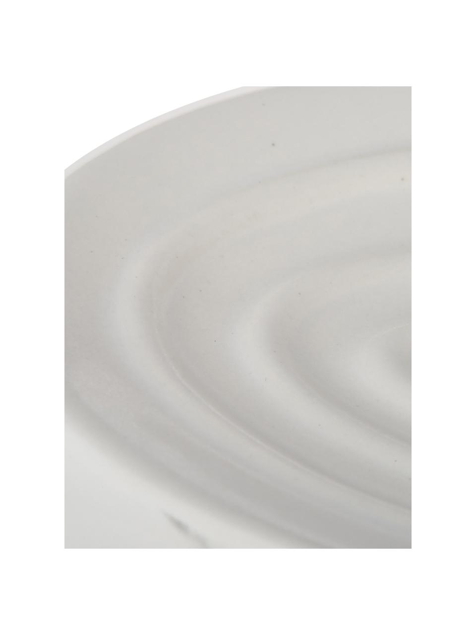 Mýdlenka z keramiky Daro, Keramika, Bílá, mramorovaná, Š 13 cm, V 3 cm