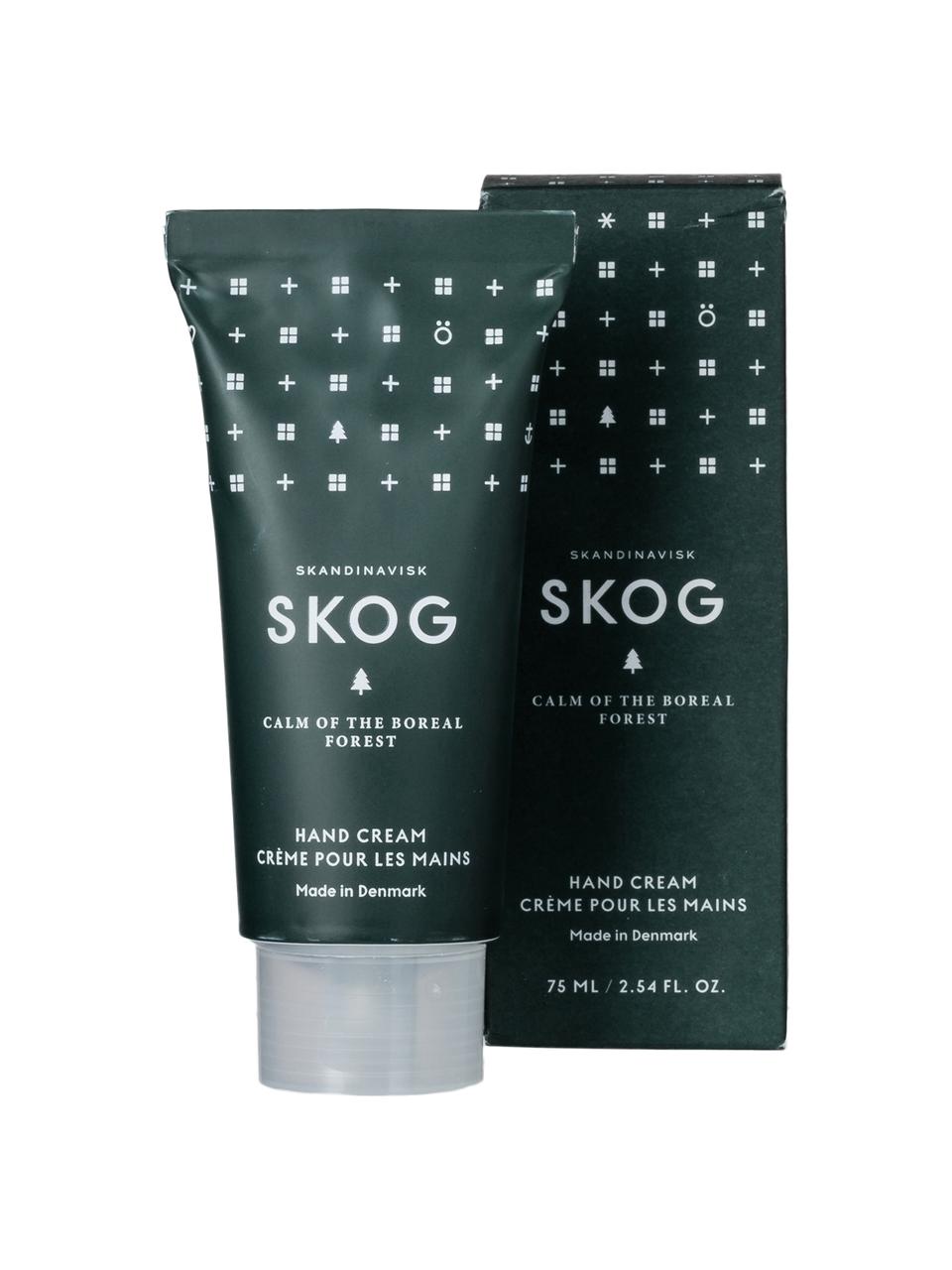 Crema per le mani Skog (aghi di pino), Contenitore: materiale sintetico, Verde scuro, 75 ml