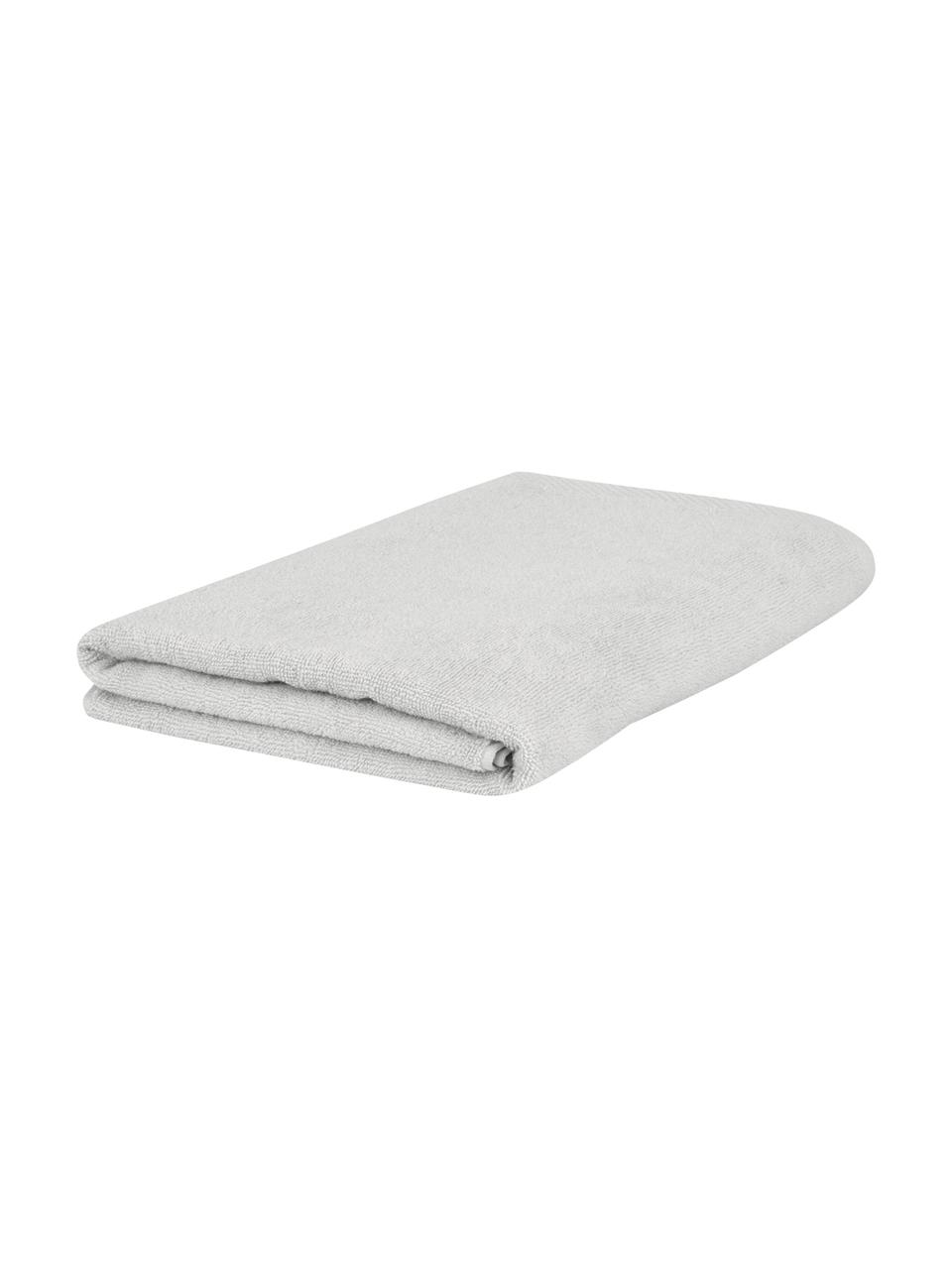 Eenkleurige handdoek Comfort, verschillende formaten, Lichtgrijs, Badhanddoek, B 100 x L 150 cm