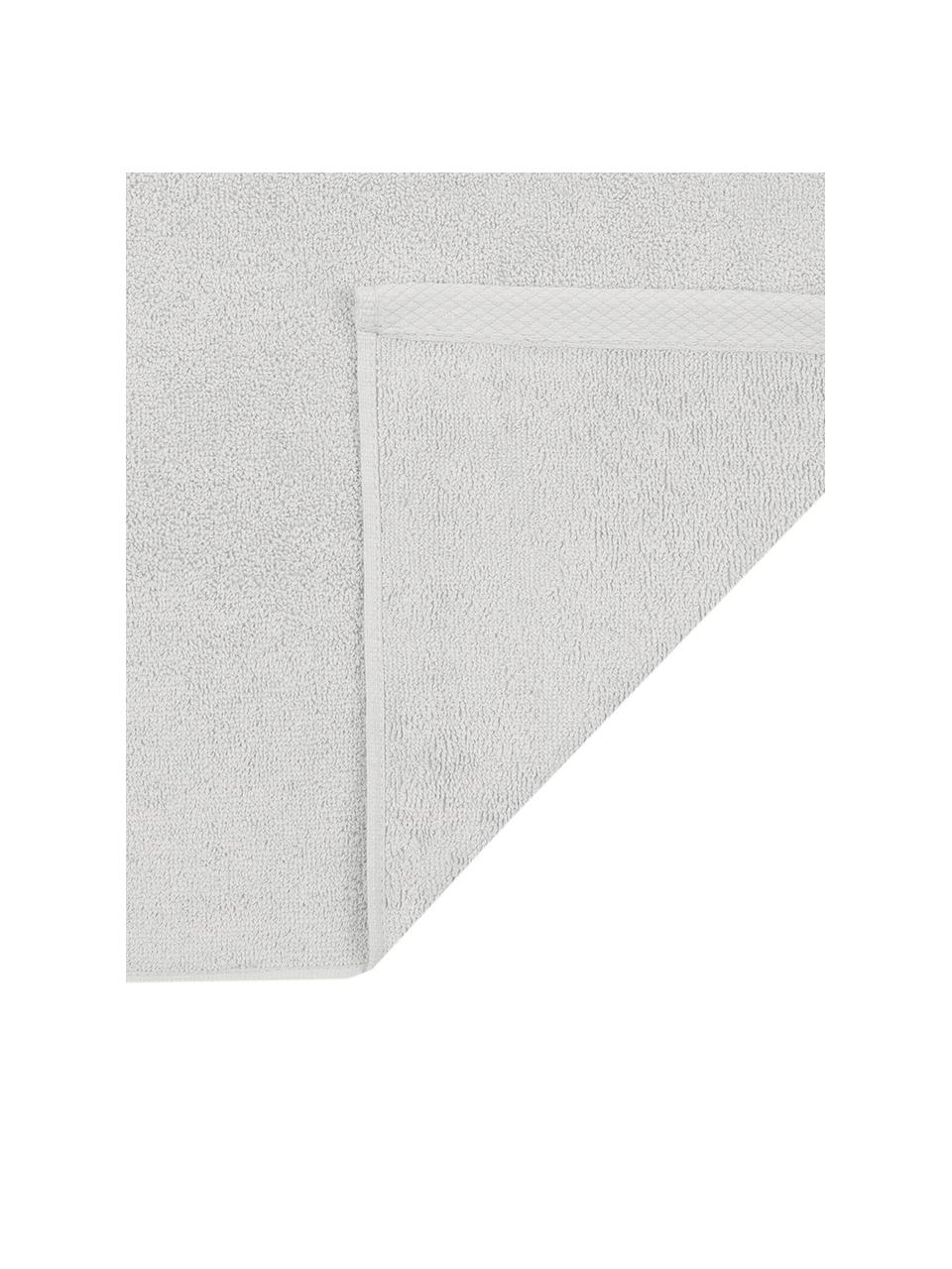 Serviette de toilette coton pur Comfort, tailles variées, Gris clair, Drap de bain, larg. 100 x long. 150 cm