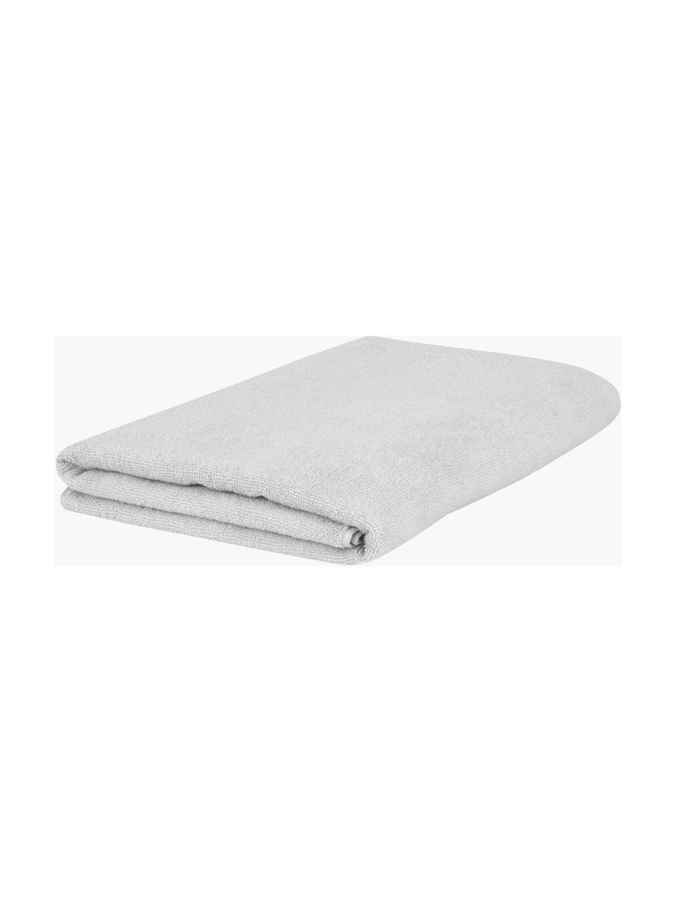 Serviette de toilette coton pur Comfort, tailles variées, Gris clair, Drap de bain, larg. 100 x long. 150 cm