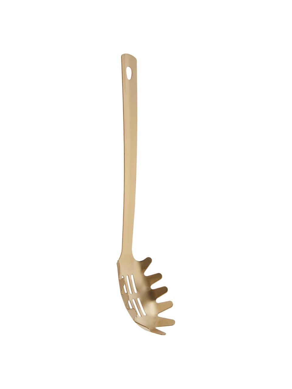 Cuillère à spaghetti Goldies, Acier inoxydable

Les couverts sont fabriqués en acier inoxydable. Ils sont donc durables, ne rouillent pas et sont résistants aux bactéries, Couleur dorée, mat, larg. 5 x long. 33 cm