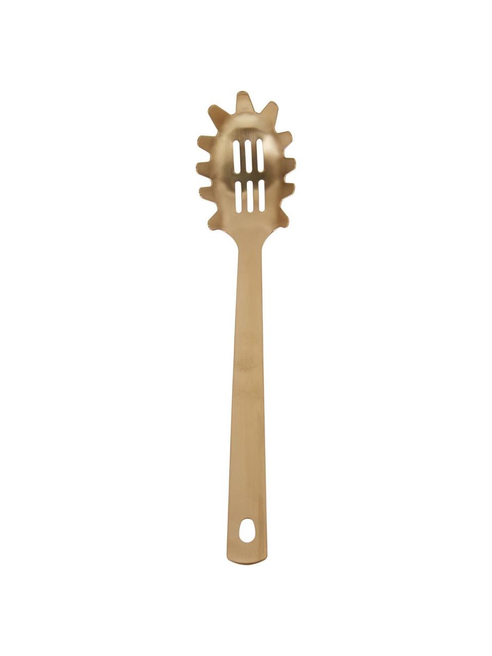 Cucchiaio spaghetti Goldies, Acciaio inossidabile

Le posate sono realizzate in acciaio inossidabile. È quindi durevole, non arrugginisce ed è resistente ai batteri, Dorato opaco, Larg. 5 x Lung. 33 cm