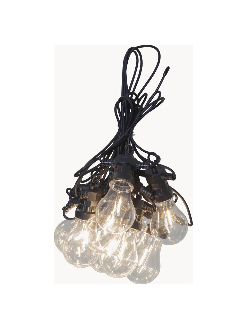 Guirlande lumineuse LED Circus, 405 cm, Noir, transparent, long. 405 cm