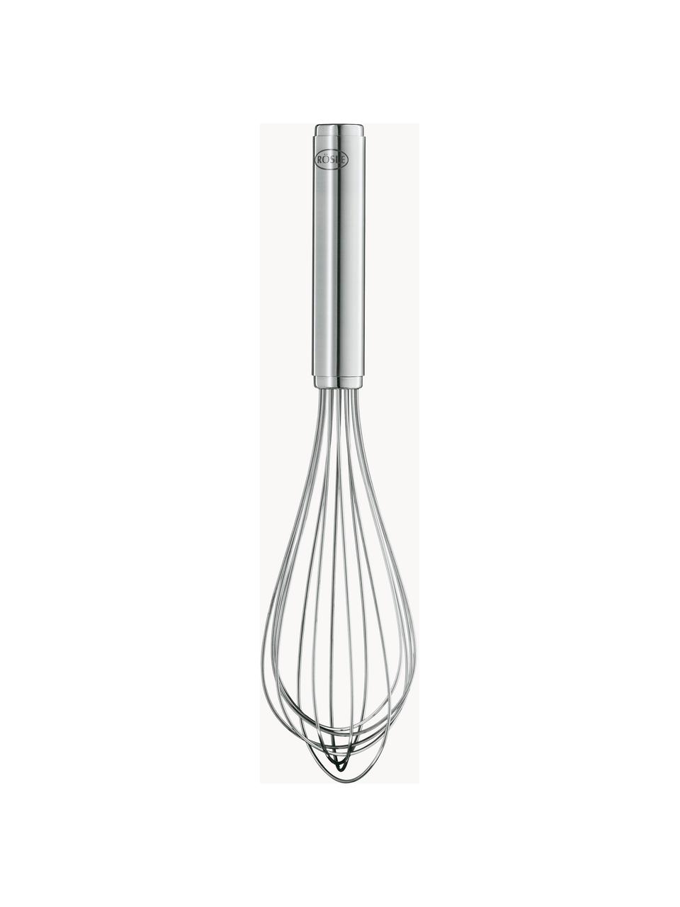 Frusta in acciaio inox Classic, Acciaio inossidabile 18/10, Argentato opaco, Lung. 25 cm