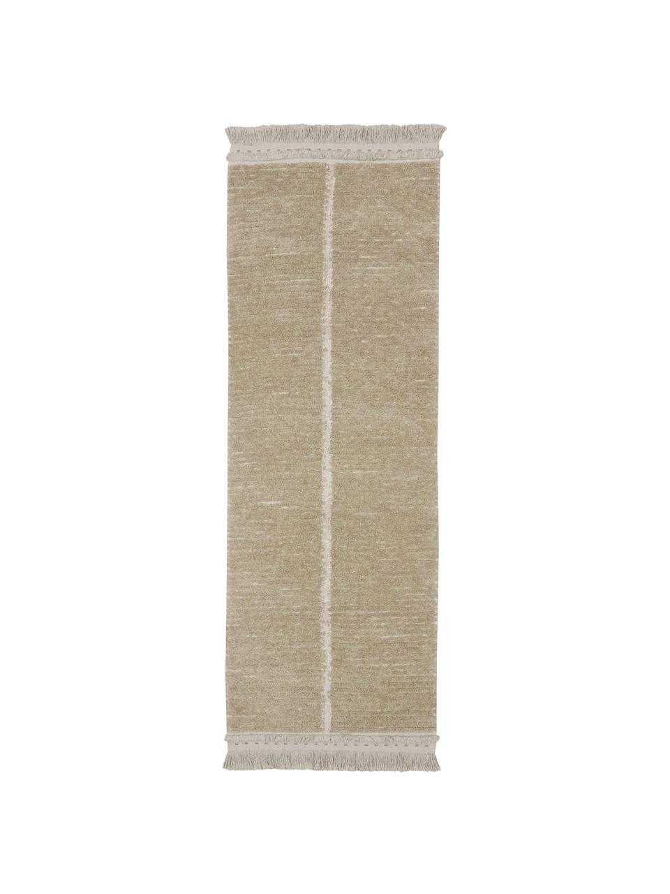 Tapis de couloir ethnique Duetto, Beige