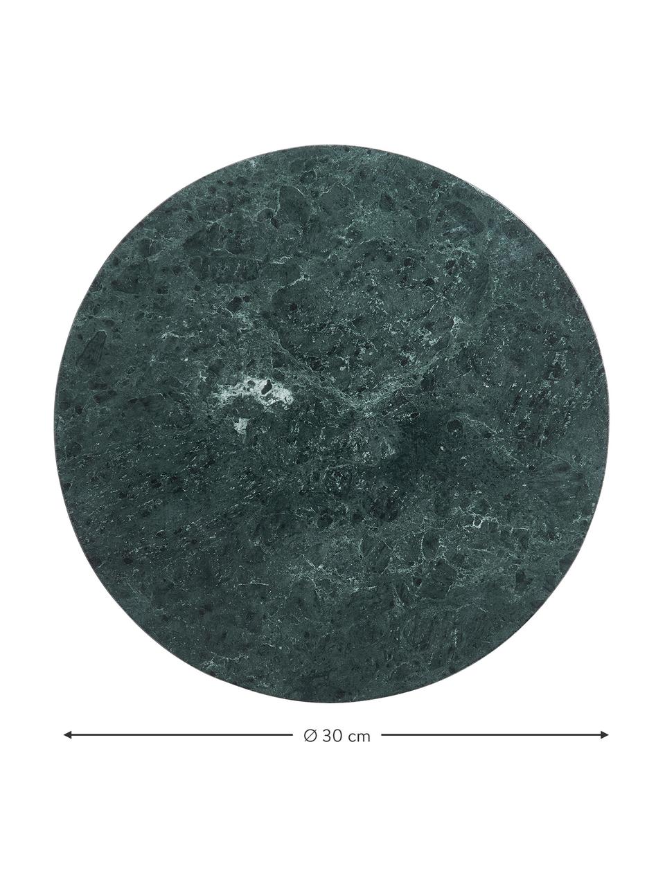 Dekoratívny mramorový podnos Marble, Mramor, Zelená, Ø 30 cm