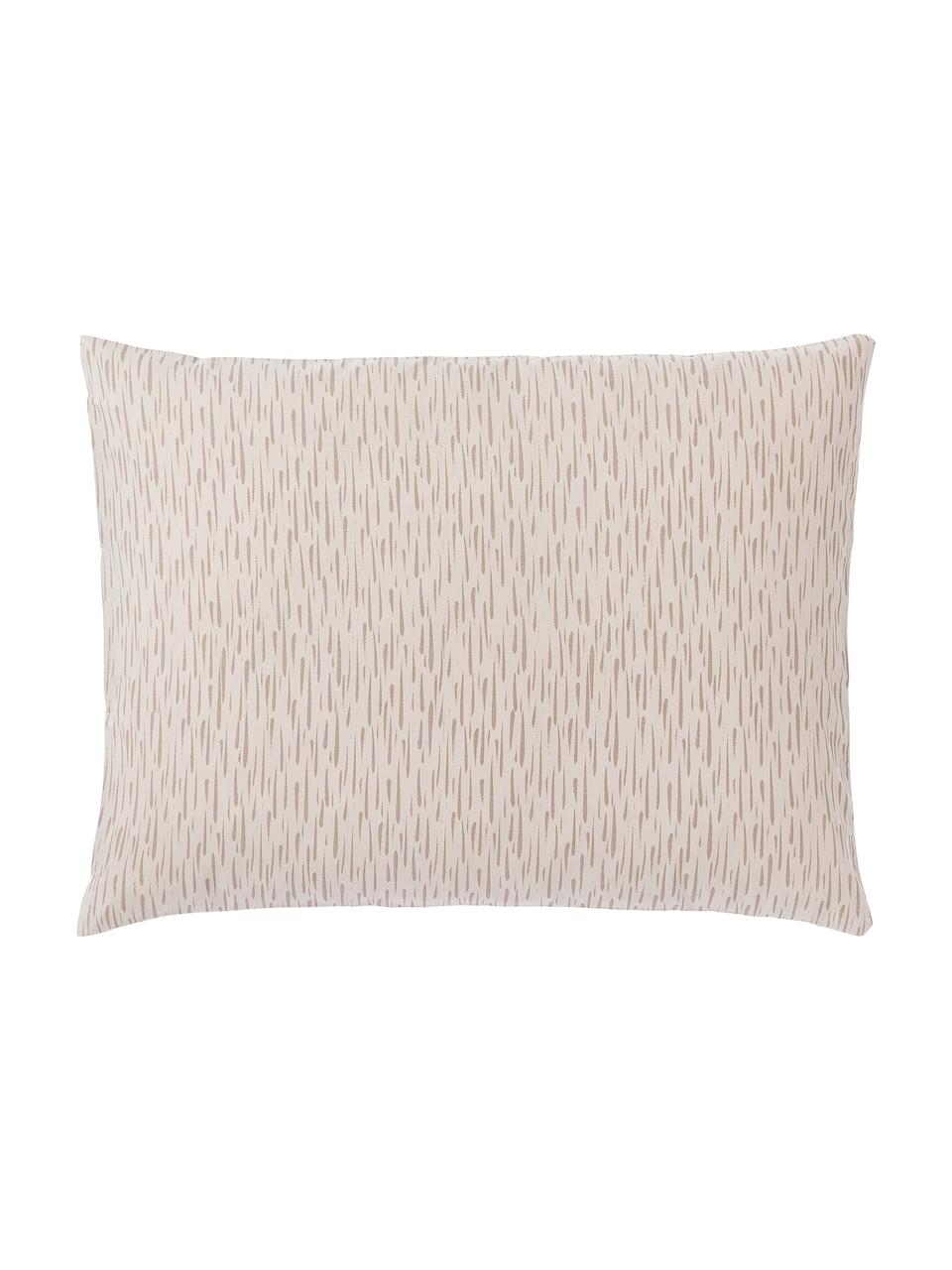 Taie d'oreiller en coton à imprimés Vilho, 100 % coton bio, certifié BCI

Densité du fil 144 fils au pouce carré, qualité Standard

La literie en coton procure une agréable sensation de douceur sur la peau, absorbe bien l'humidité et convient aux personnes allergiques.

Le matériau utilisé dans ce produit est testé contre les substances nocives et certifié selon STANDARD 100 by OEKO-TEX®, 4854CIT, CITEVE, Beige, larg. 50 x long. 70 cm