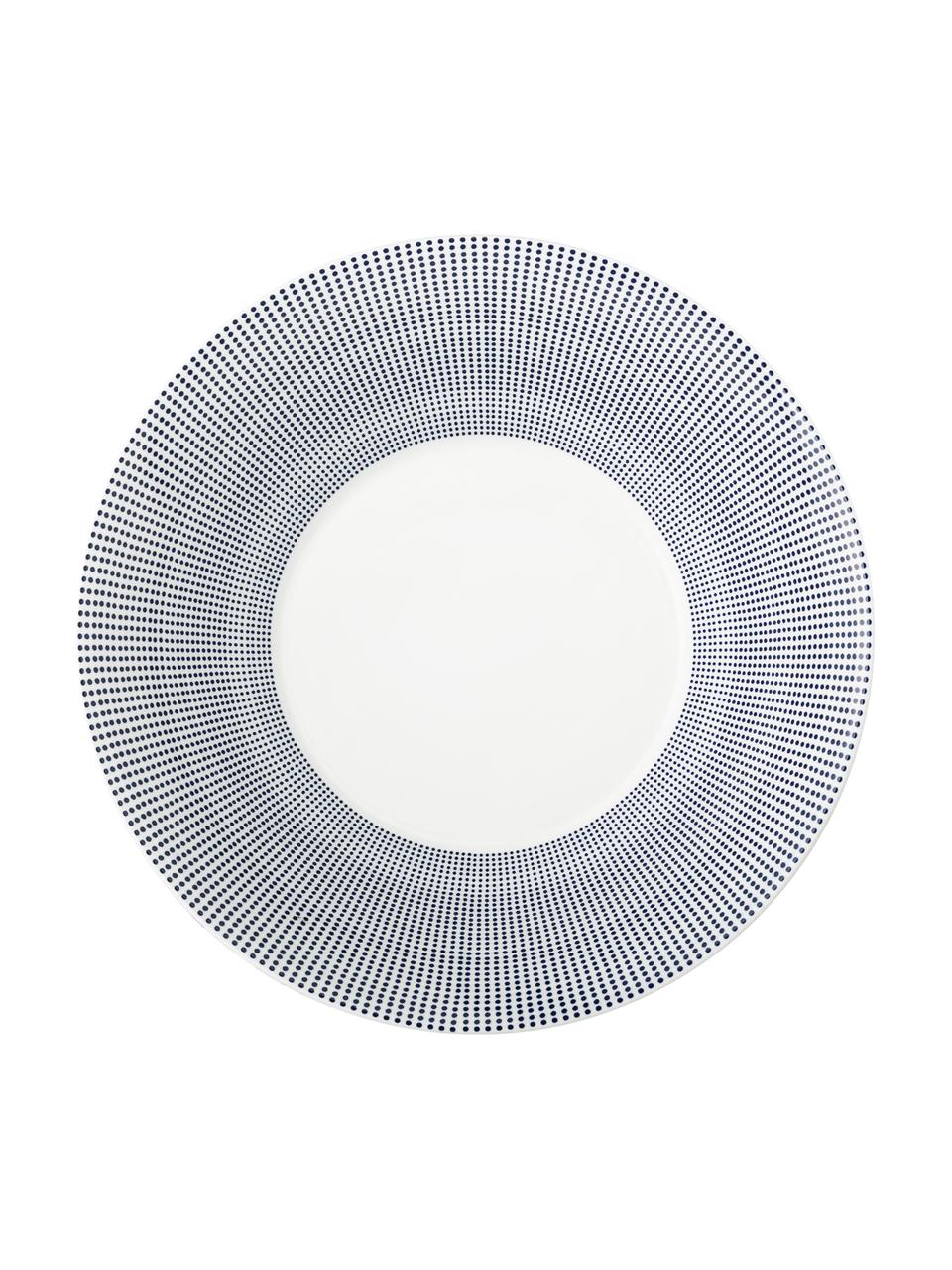 Bol porcelaine design Pacific, Blanc, bleu