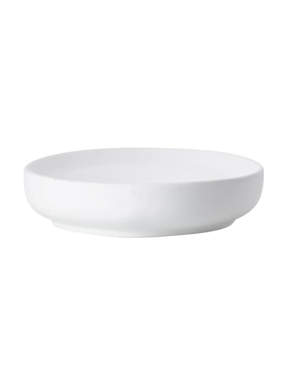 Mydelniczka z porcelany Ume, Porcelana, Biały, Ø 12 x W 3 cm