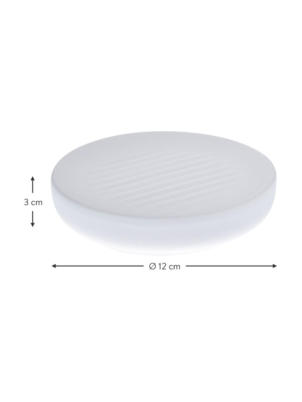 Mydelniczka z porcelany Ume, Porcelana, Biały, Ø 12 x W 3 cm