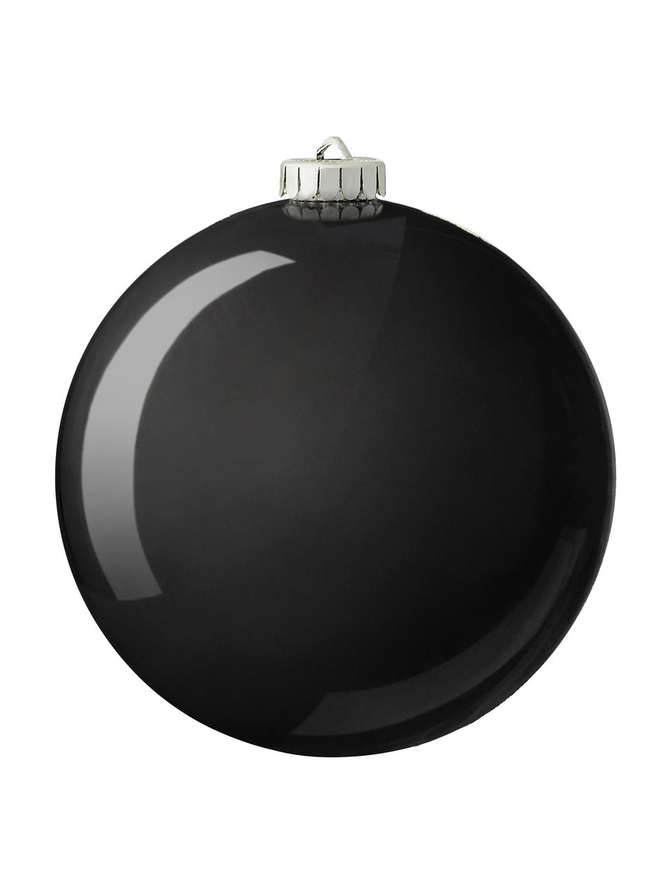 Nerozbitná vianočná ozdoba Stix, Umelá hmota, Čierna, Ø 20 cm