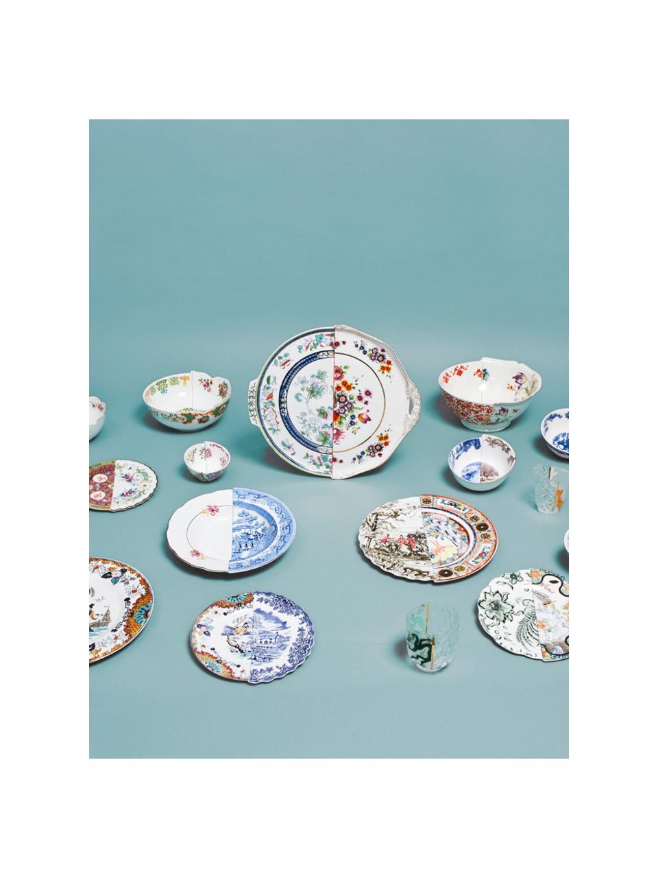 Ručně vyrobený mělký talíř Hybrid Valdrada, Porcelán Fine Bone China, Více barev, Ø 22 cm, V 4 cm