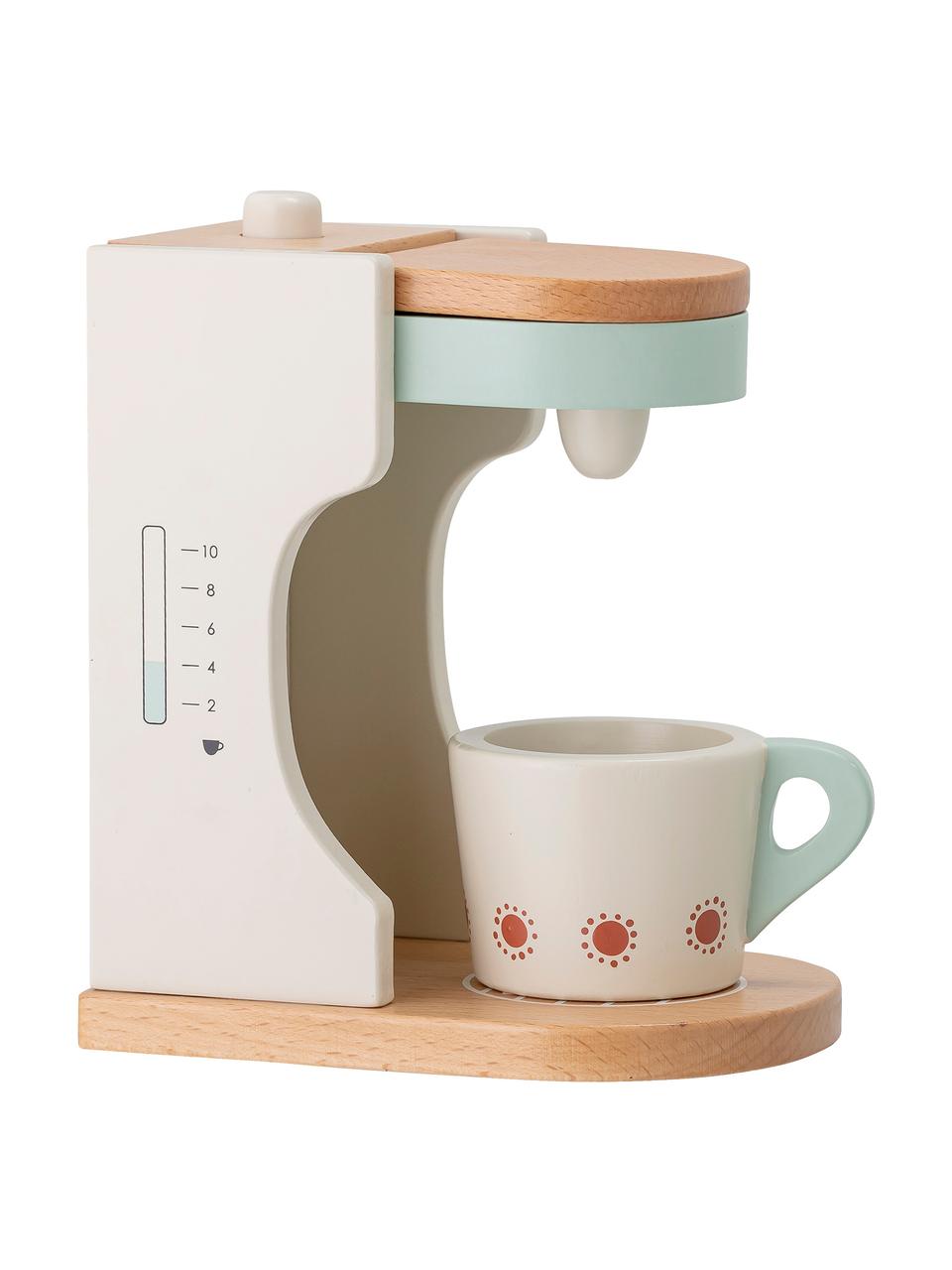 Cafetière en bois Elgo, 4 élém., Bois, Multicolore, larg. 16 x haut. 18 cm