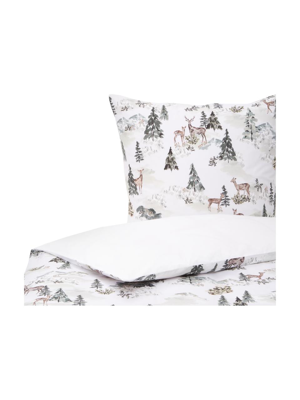 Perkálová posteľná bielizeň z organickej bavlny Forest od Candice Gray, Viacfarebná