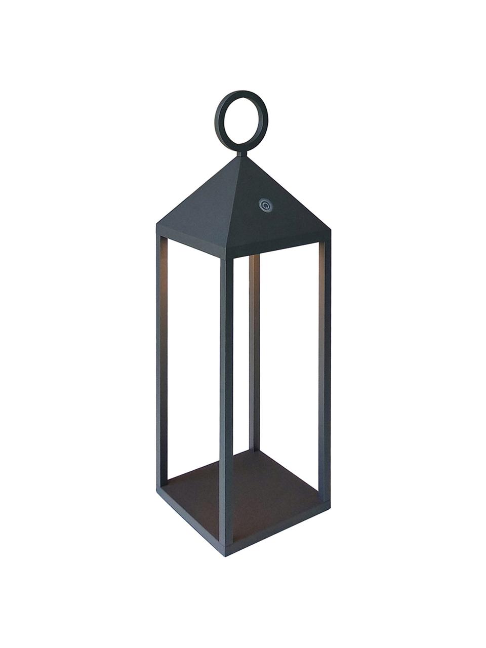 Mobilna lampa zewnętrzna z funkcją przyciemniania i panelem dotykowym Nuna, Czarny, S 14 x W 47 cm