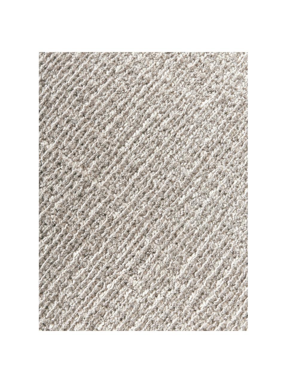 Tapis rond à poils ras tissé main Ainsley, 60 % polyester, certifié GRS
40 % laine, Gris clair, Ø 150 cm (taille M)