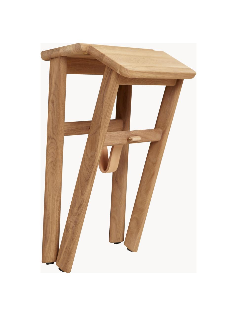 Tabouret pliant en chêne Angle, Bois de chêne

Ce produit est fabriqué à partir de bois certifié FSC® et issu d'une exploitation durable, Chêne, larg. 41 x haut. 48 cm