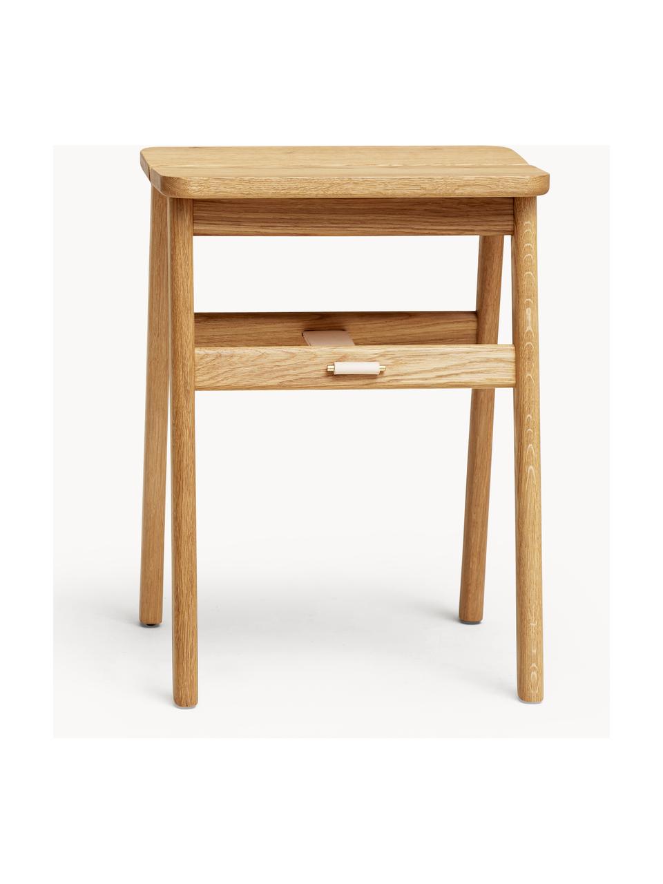 Tabouret pliant en chêne Angle, Bois de chêne

Ce produit est fabriqué à partir de bois certifié FSC® et issu d'une exploitation durable, Chêne, larg. 41 x haut. 48 cm